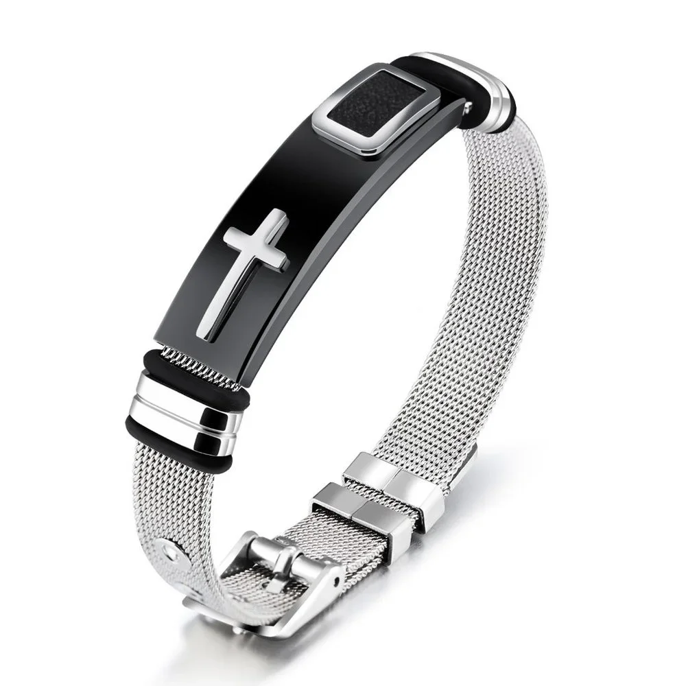 men cross bracelet - Picture 1 of 3